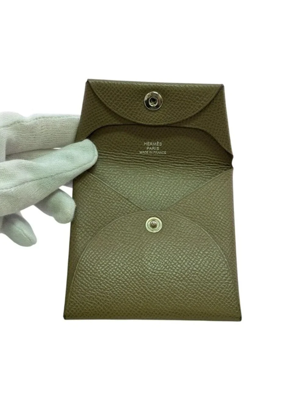 Hermes Compact Wallet Coin Purse Bastia Case